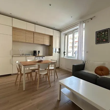 Lumineux T2 A Grenoble, Calme Et Confortable דירה
