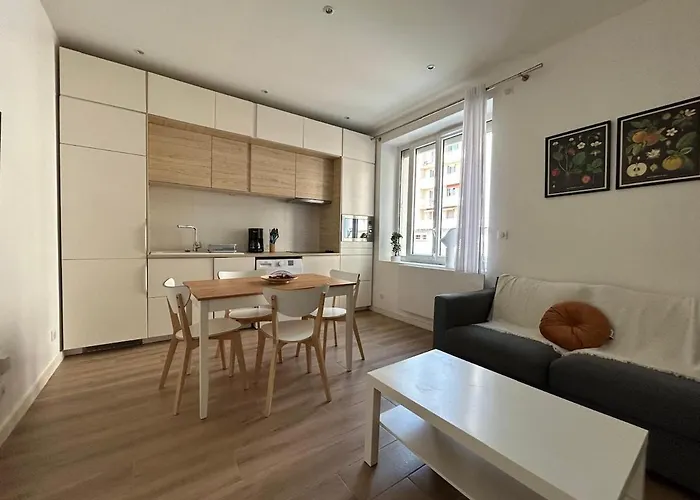 Lumineux T2 A Grenoble, Calme Et Confortable דירה